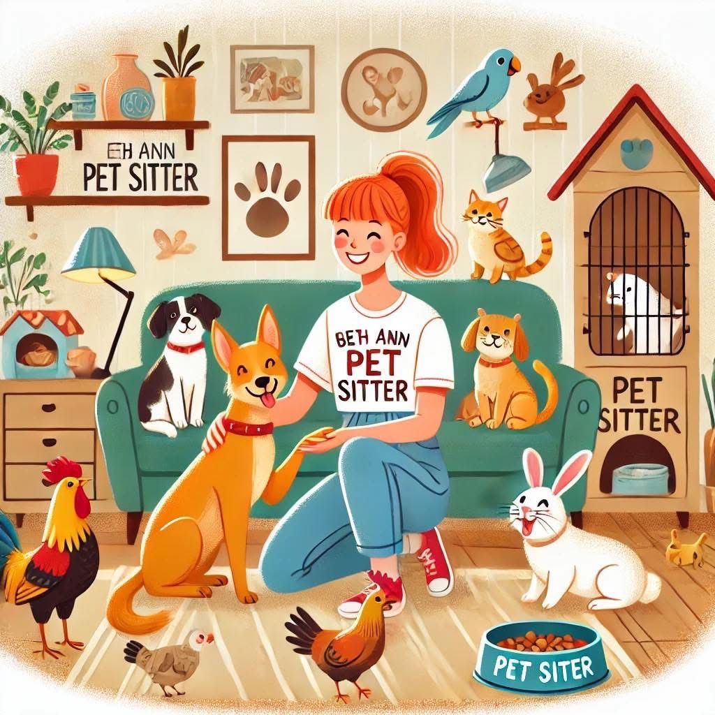 Beth Ann the Pet Sitter logo